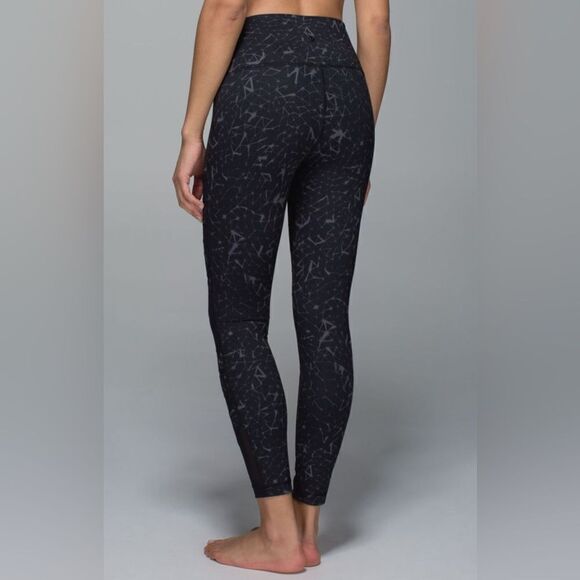 Lululemon High Times Pant Full-On Luon (Mesh) Size 2 - Picture 2 of 6